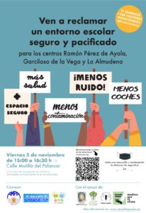 Cartel revuelta escolar 05/11/2021